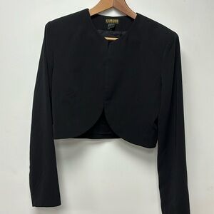 Georgiou STUDIO Women Jackets & Coats size M black color